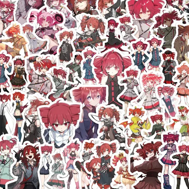 60 Waterproof Vinyl Anime Stickers 2