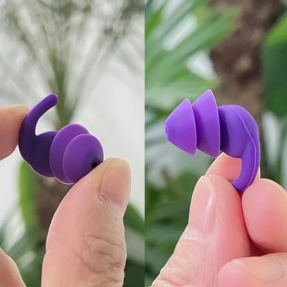 Soft Reusable Silicone Earplugs for Sleep 4