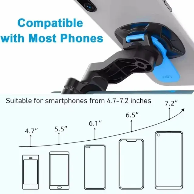 Universal 360° Phone Mount for Motorcycle and Bike 3