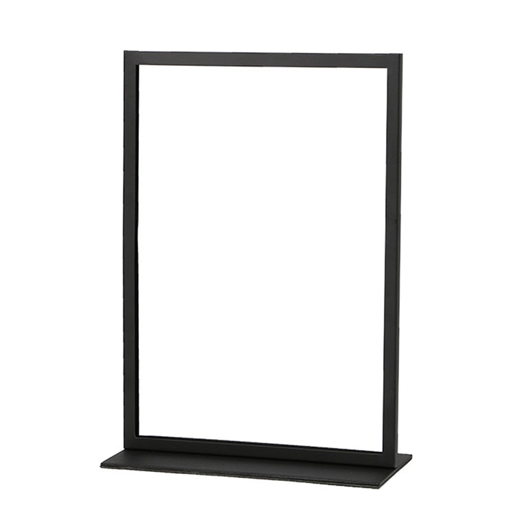 Doppelseitiger A4 Tischaufsteller, robust