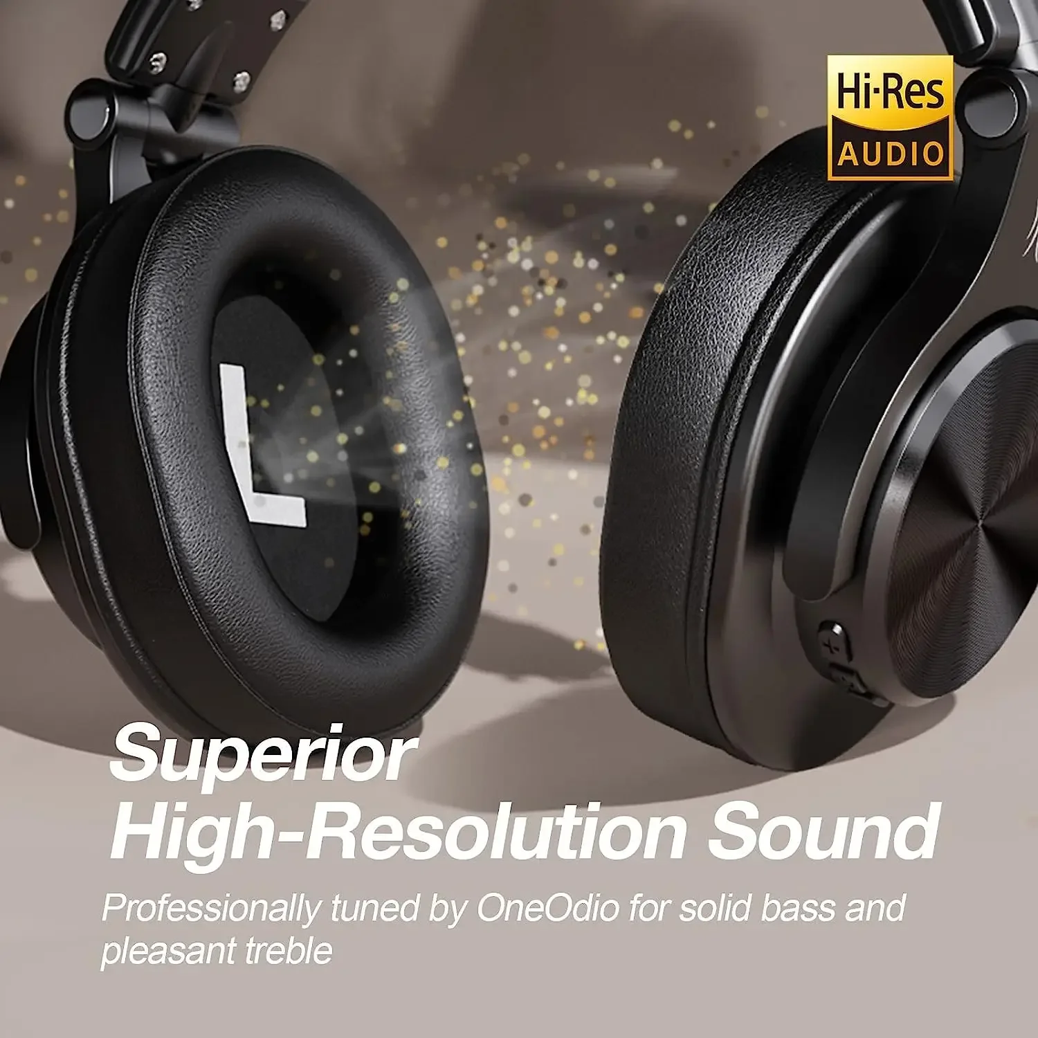 OneOdio Fusion A70 Bluetooth-Kopfhörer Hi-Res Audio Over-Ear Kabelloses 2