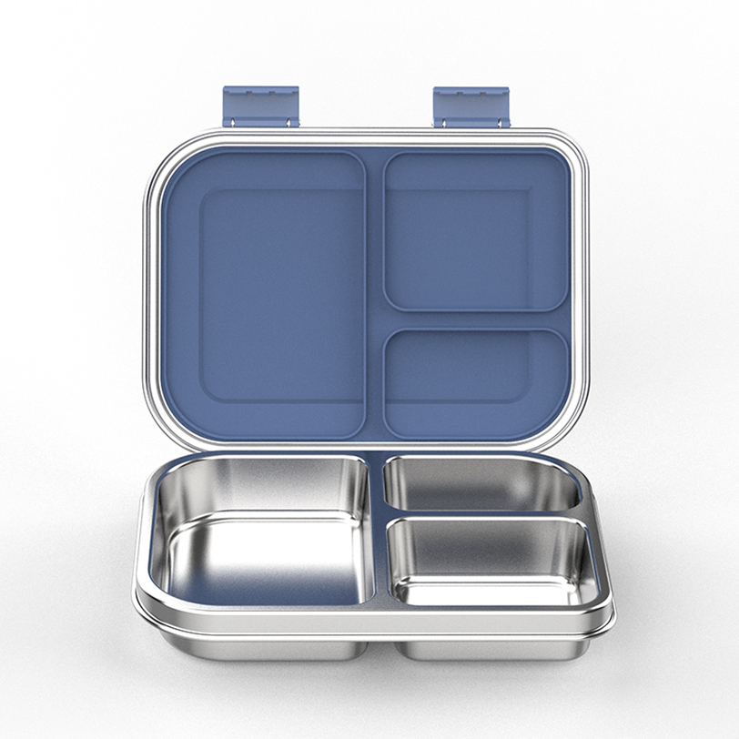 Stainless Steel Bento Lunch Box for Kids 3