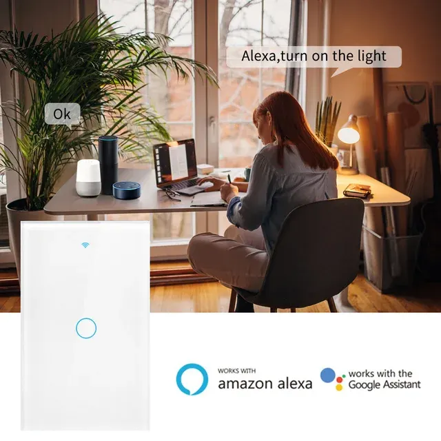 Smart WiFi Touch Wall Switch with LED 3