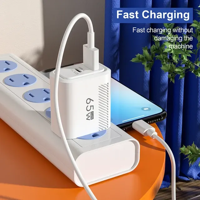 65W GaN Compact Travel Charger 3