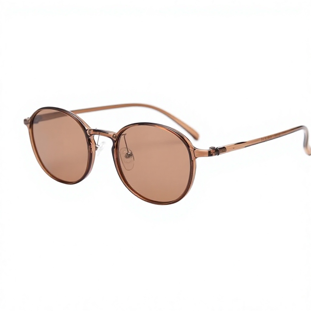 Men's Round Polarized Retro Sunglasses 3