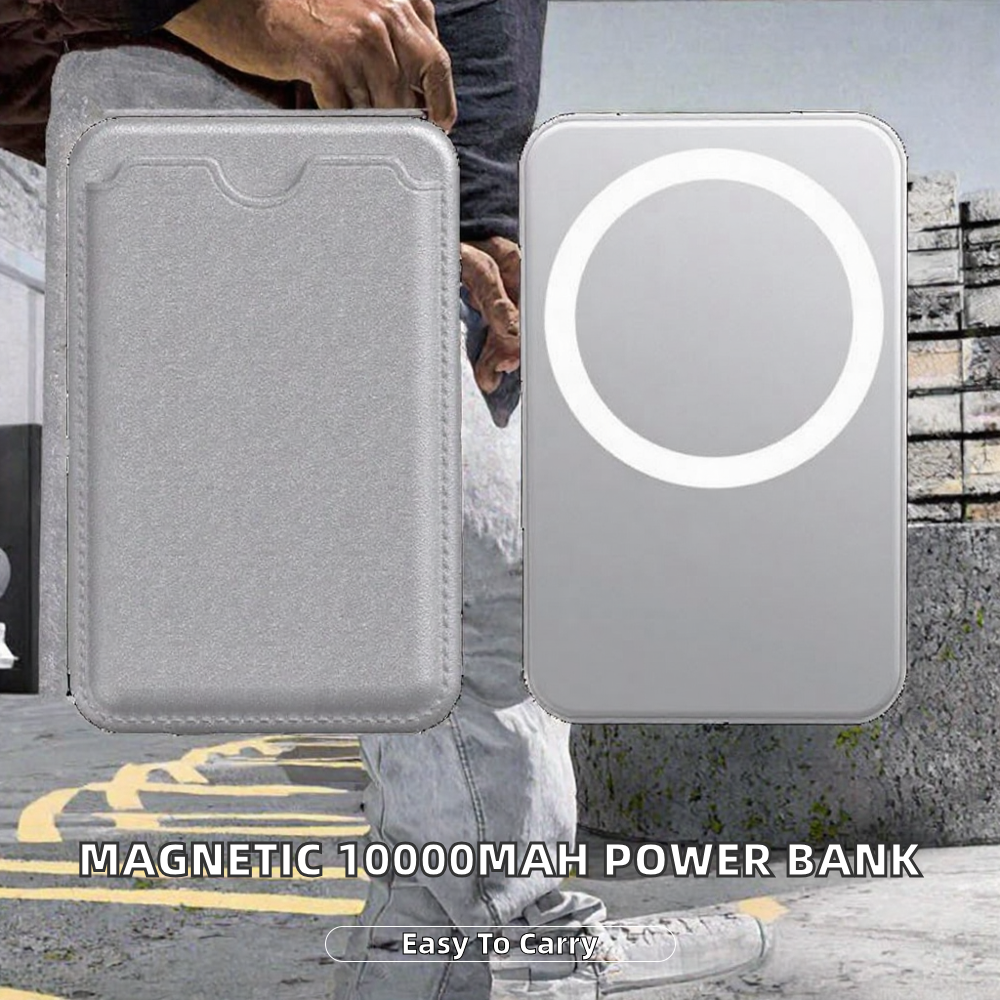 Premium Magnetic Card Holder & Cash Wallet Power 2