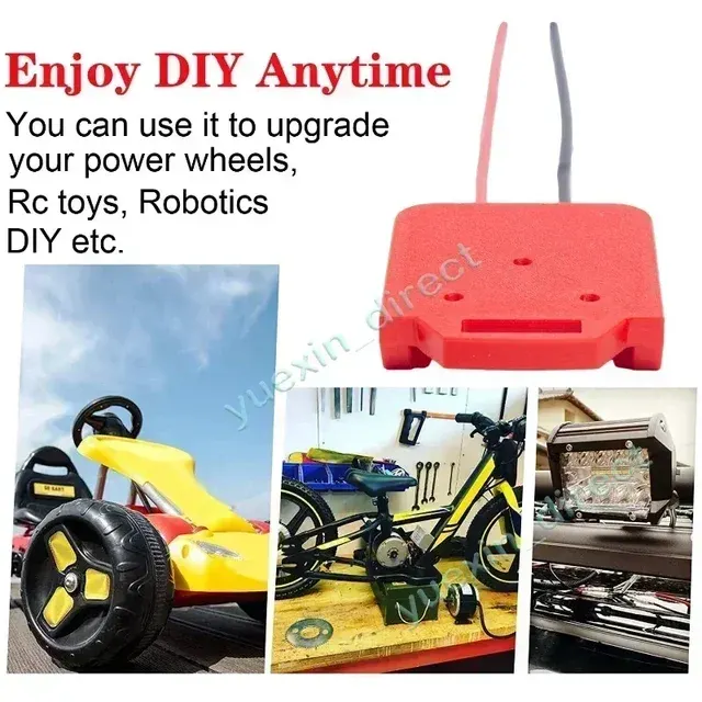 Battery Adapter with 14 AWG Wires 4