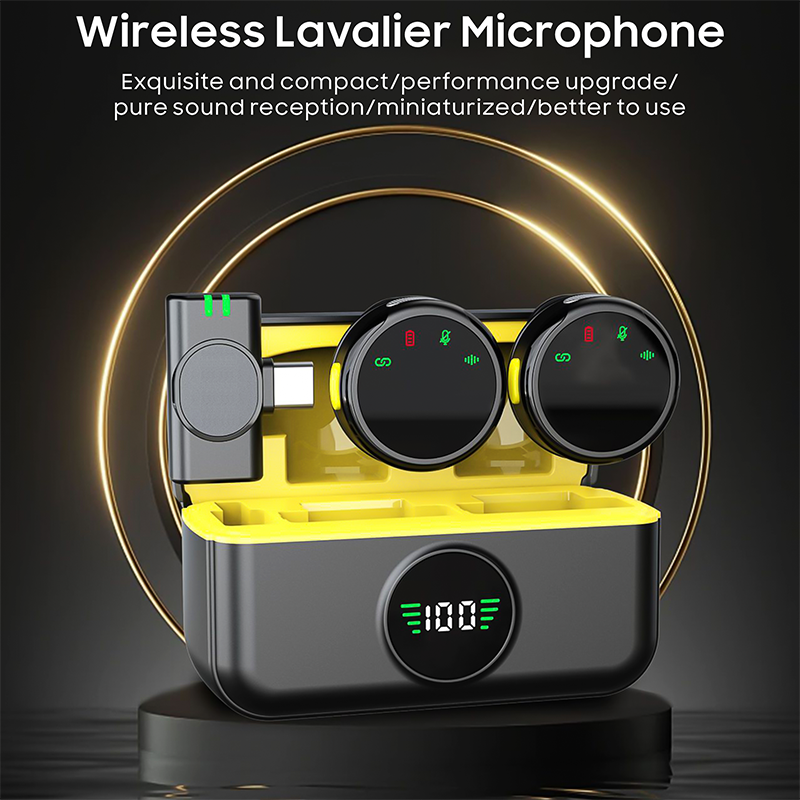 Wireless Clip-On Lavalier Mic for Streaming 4