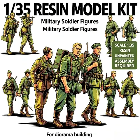 Resin Soldier Model Kit