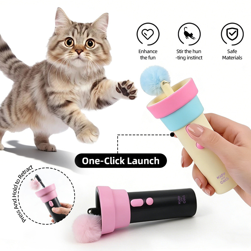 Electric ABS Cat Teaser Toy Intelligent Development Upgraded