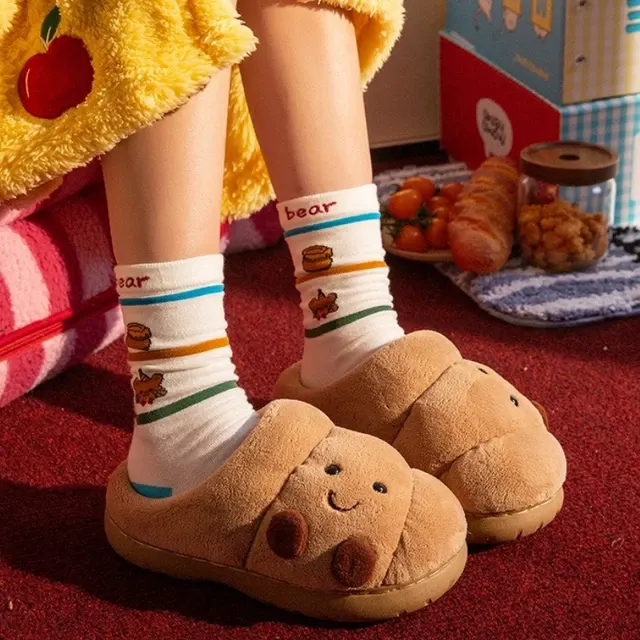 Plush House Slippers 1