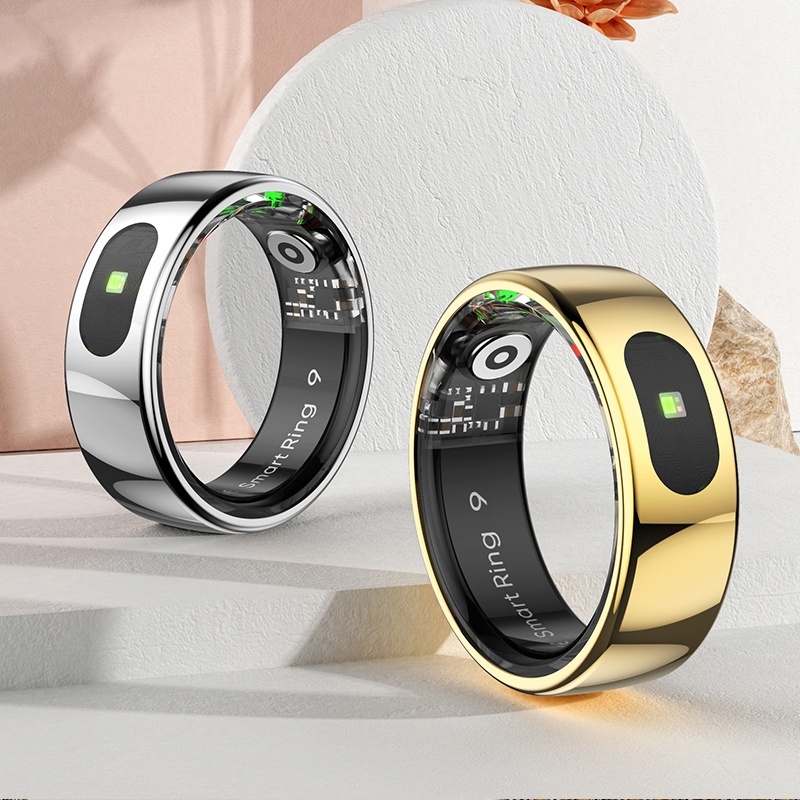 Silver Zikr Smart Ring Body Temperature 2