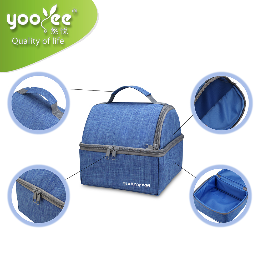 304 Stainless Steel 418ml Lunch Box With 3 3