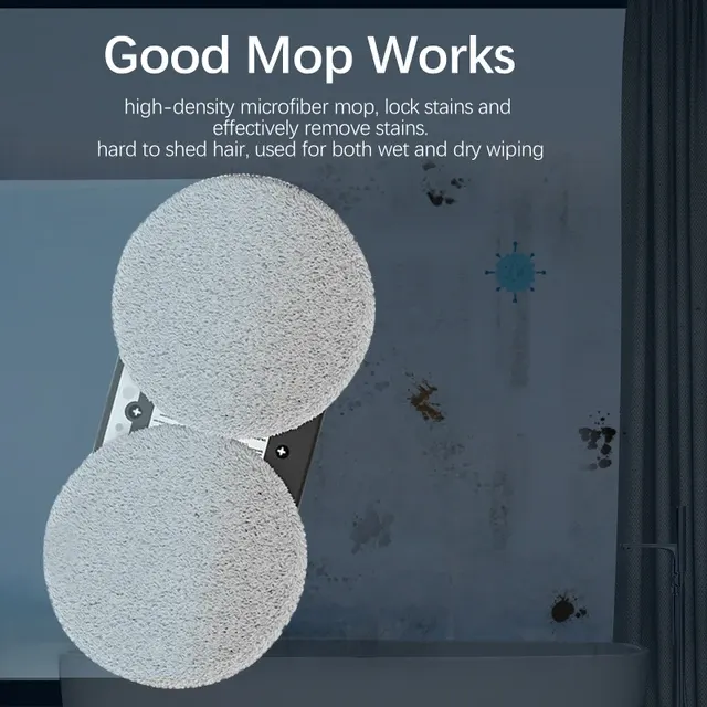 Automatic Window Robot Vacuum with Remote 3