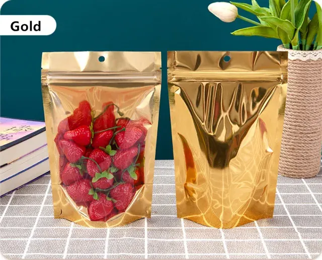 Transparenter Plastik-Standbeutel 3