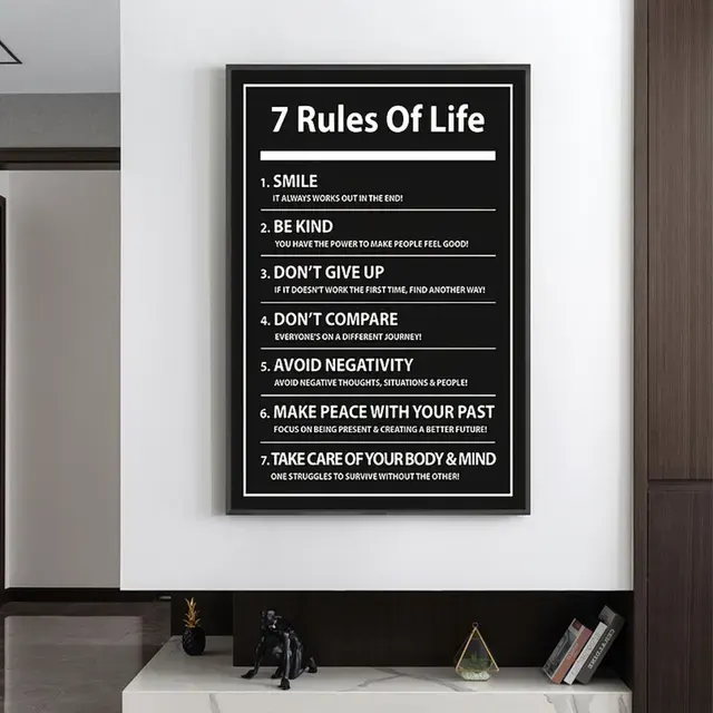 Motivations-Leinwandposter 4