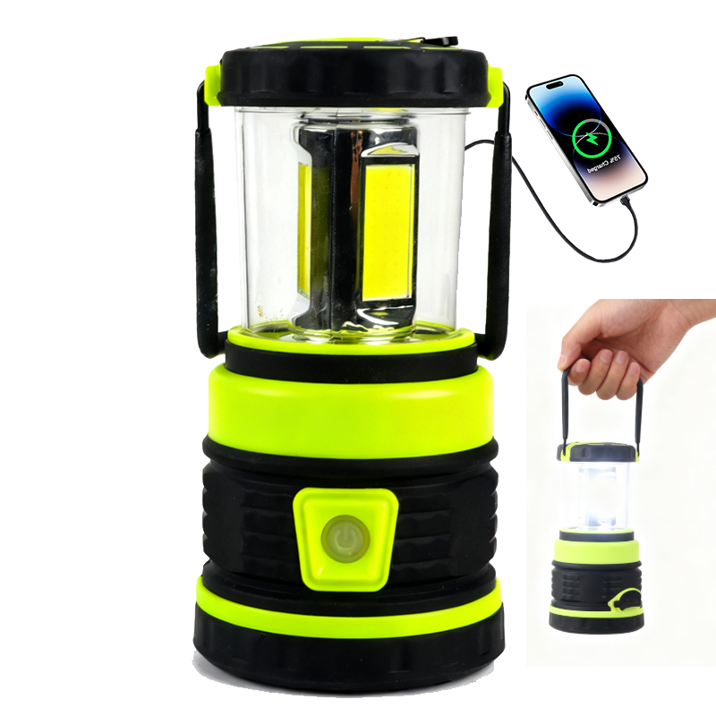 Camping Lantern Rechargeable 4500mAh LED for Power Outages