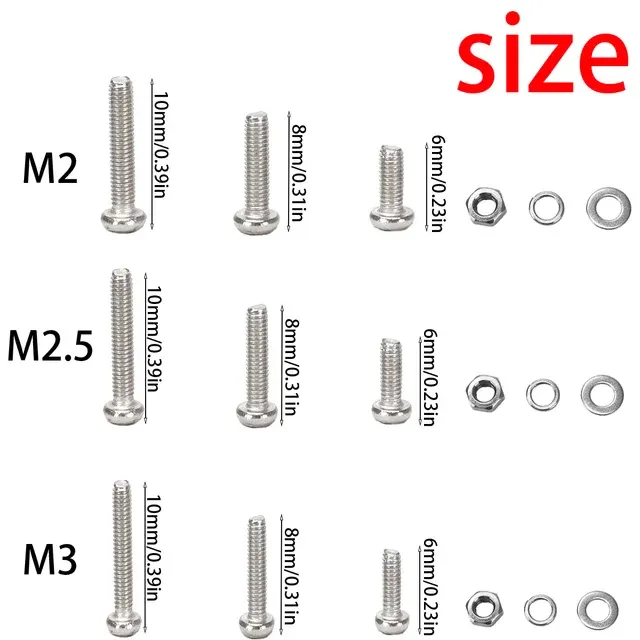 660-Piece Metric Stainless Steel Screw Set 3