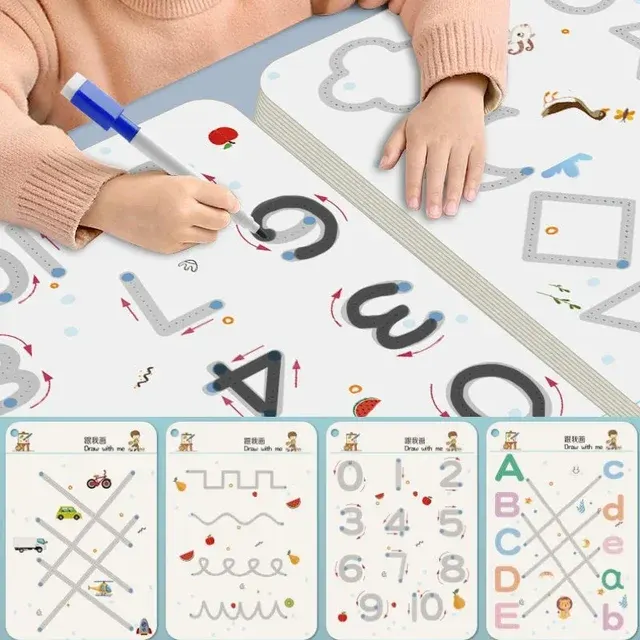montessori tracing book 2