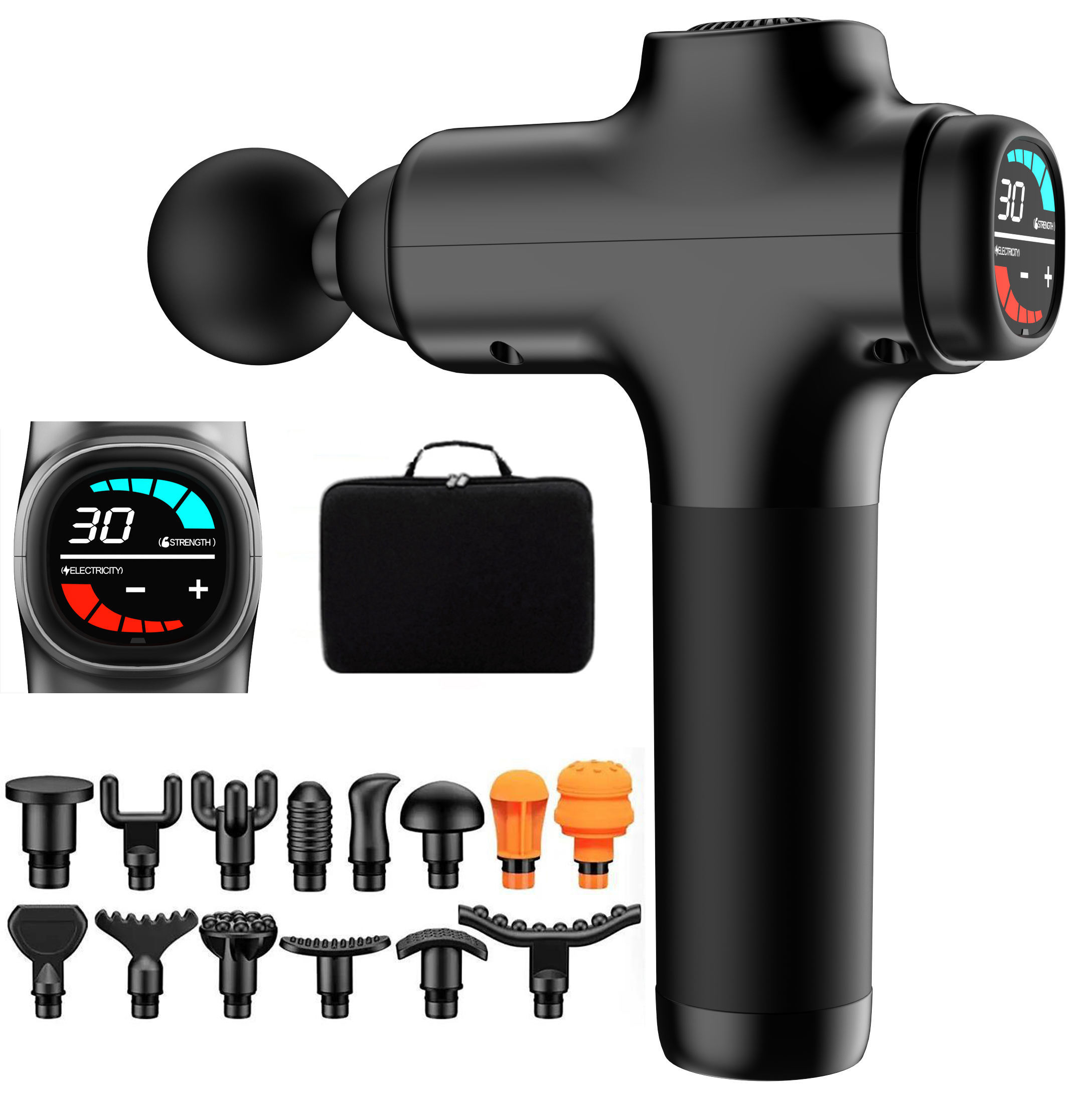 Professional Handheld Brushless Motor Muscle Massage Gun Sports
