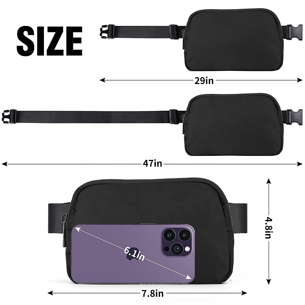 Small Waterproof Crossbody Sling Bag Unisex 2
