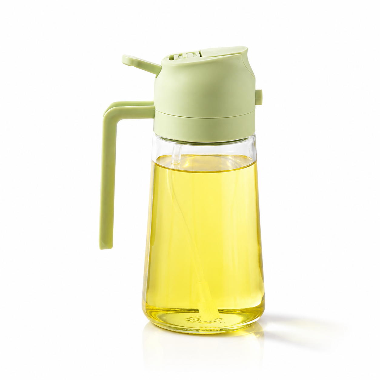 2-in-1 Glass Oil Sprayer Bottle 470ml
