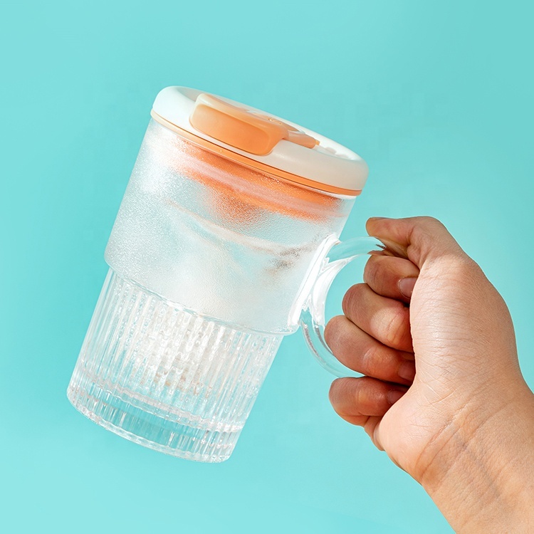 Electric Self-Stirring Glass Mug 400ml 3