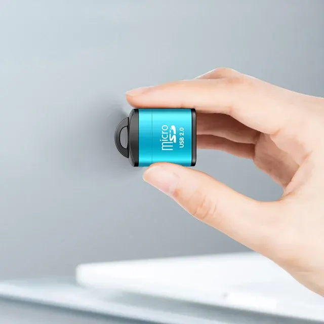 USB Micro SD Card Reader Mini Audio Adapter 3