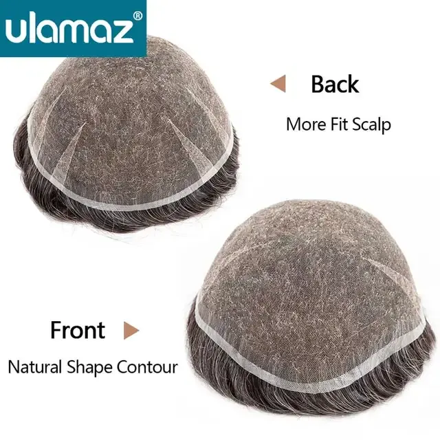 Men's Lace Front Toupee 3