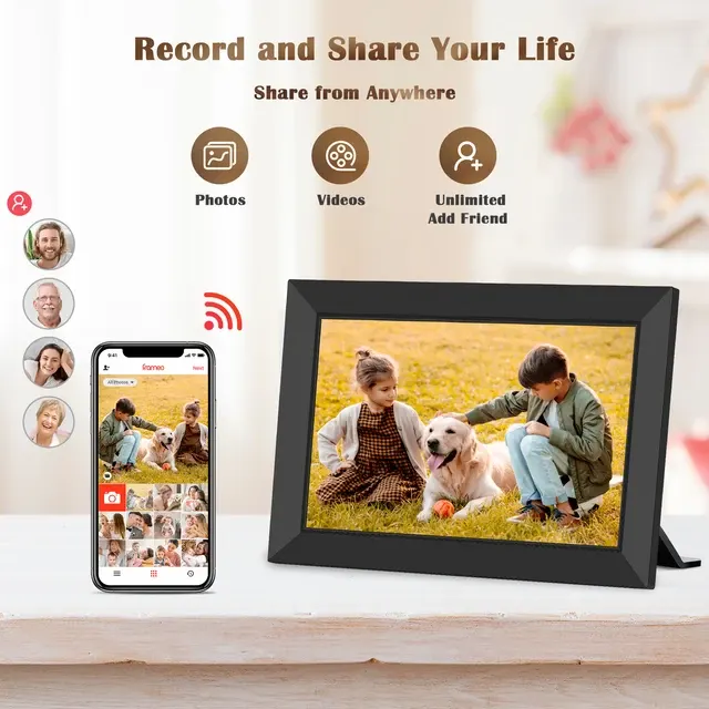 32G FRAMEO 10 1 Zoll Smart WiFi Digitaler 4