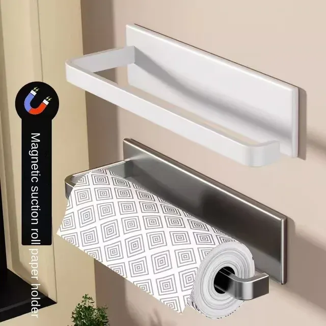Magnetic Paper Towel Holder 1