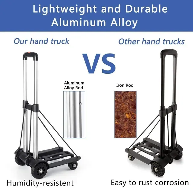 folding hand trolley 4