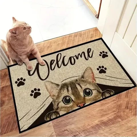 Velvet Floor Mat