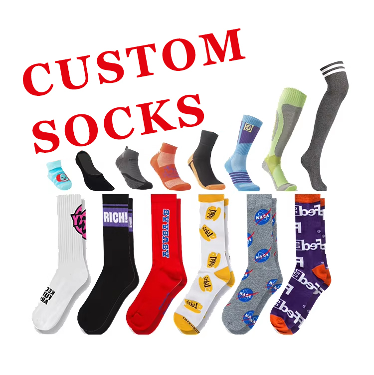 Bestickte Crew-Socken