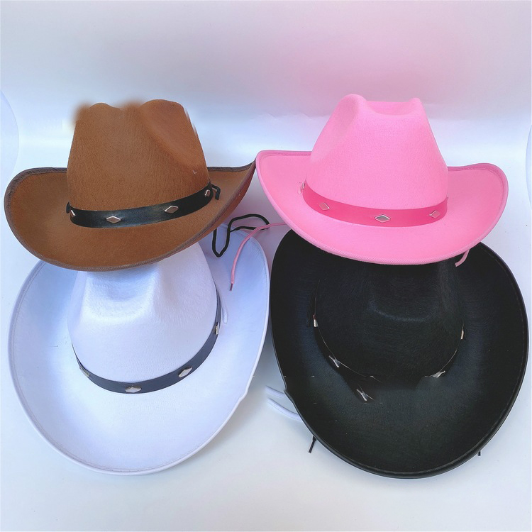 Western Five Nail Cowboy Hat One-time Forming Big