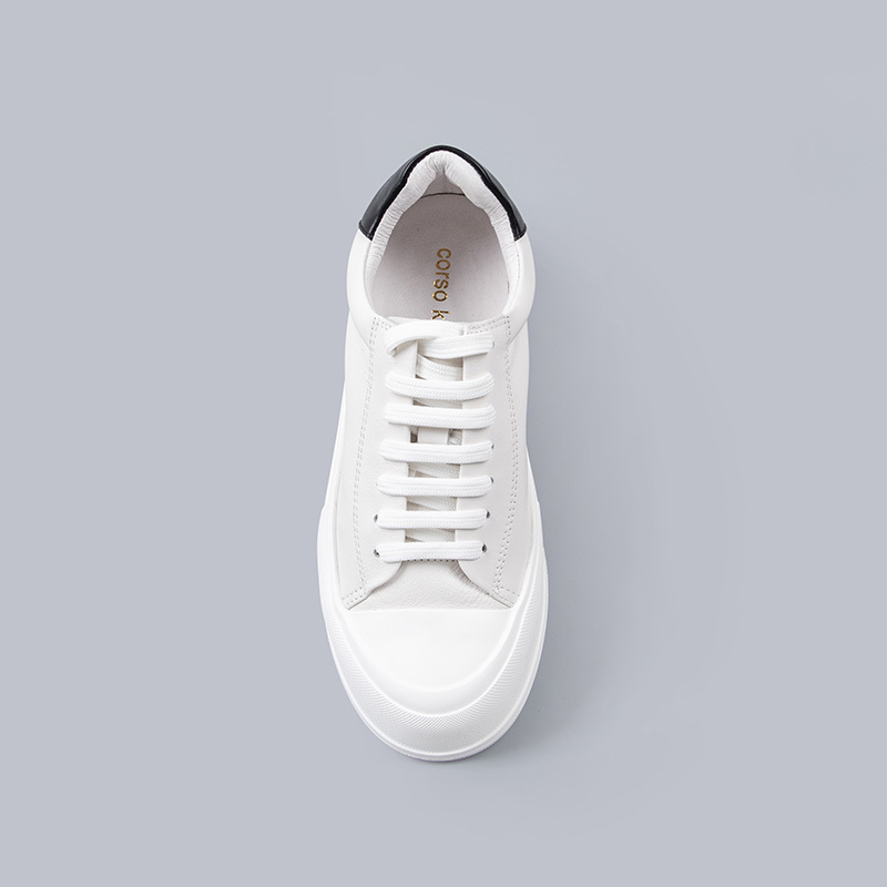 Leder-Plateau-Sneaker 4