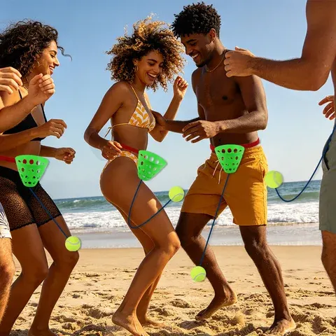 Hanging Ball Toss Game