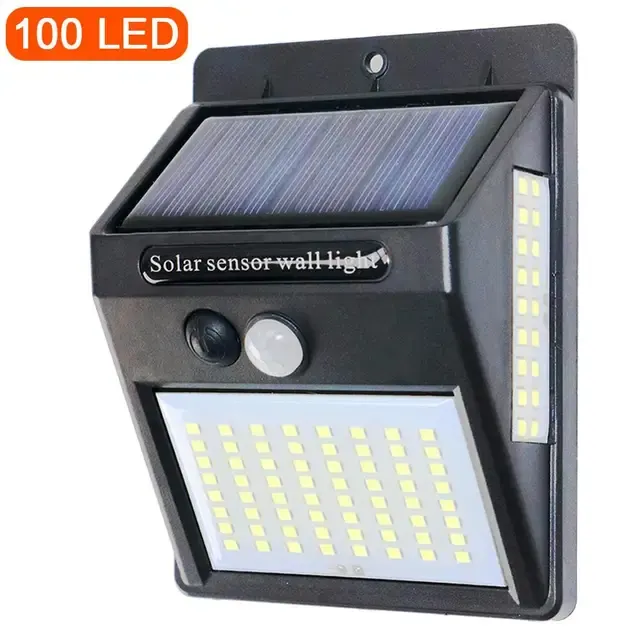 Solar-Bewegungsmelder-Wandleuchte 1
