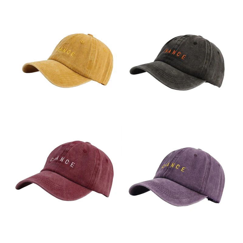Retro Gewaschen Baumwolle Baseball Cap Für Männer Frauen
