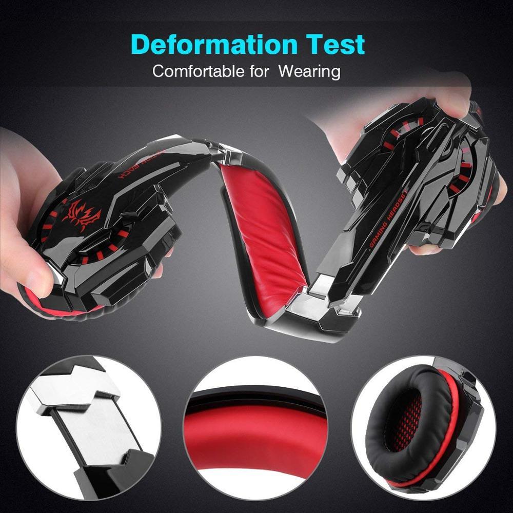 Stereo Gaming Headset with LED Light 4