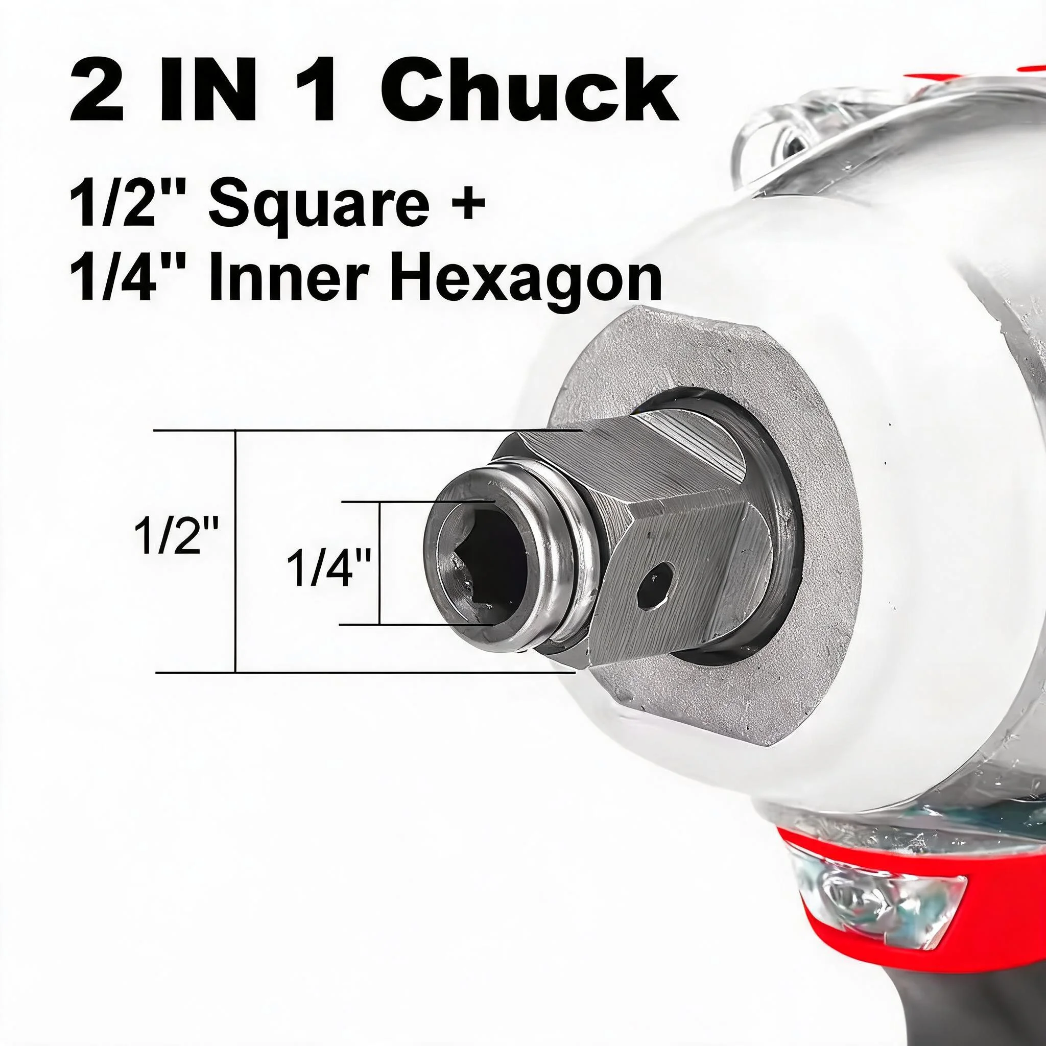 Brushless 2000 Nm Cordless Impact Wrench 3