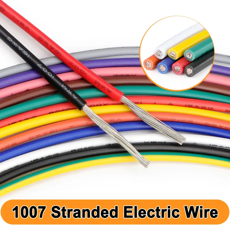 12-Color Electrical Wire, 5/10 m, 16-30 AWG 2