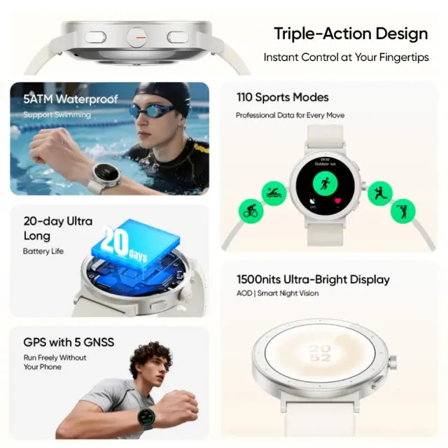 Waterproof GPS Smartwatch with Sport Modes 3