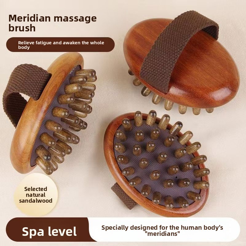Sandalwood Massage Tool for Scalp and Body 3