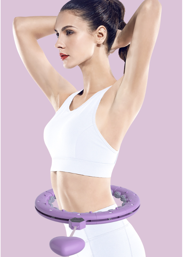 Digital Counter Weighted Fitness Hoop 3