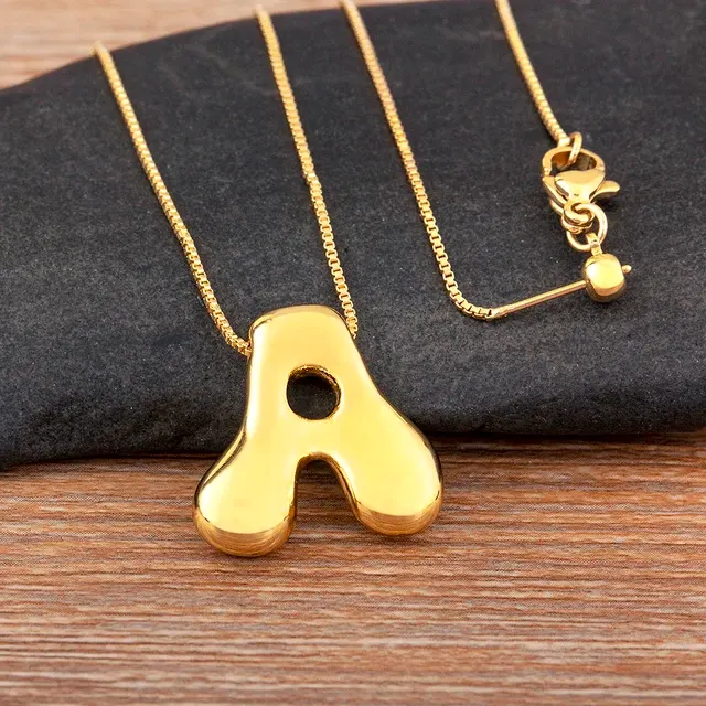 Letter Charm Necklace 4