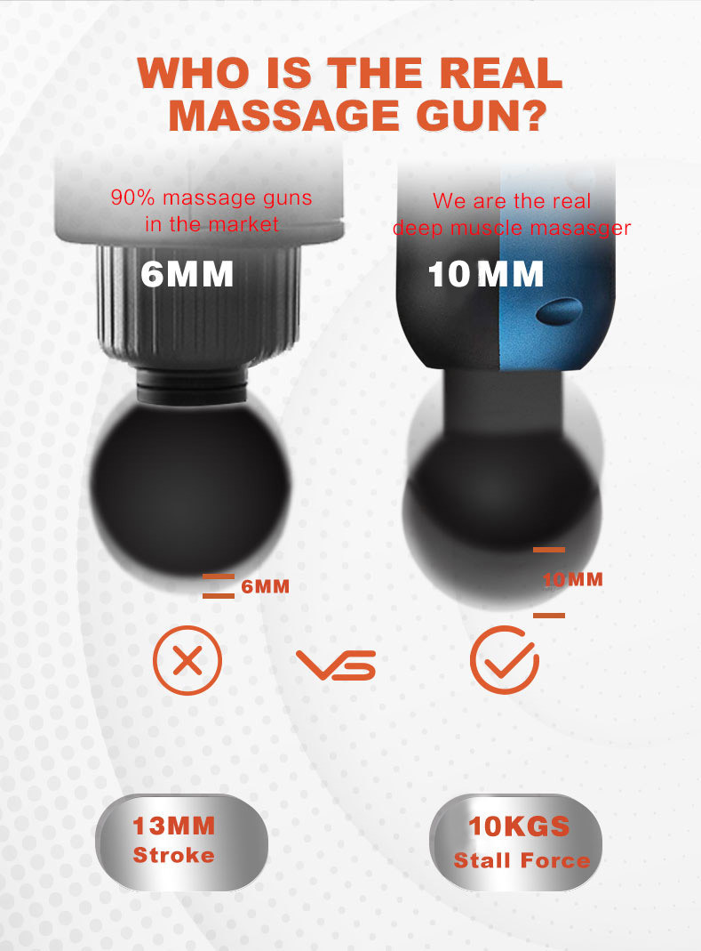 Cordless Metal Massage Gun 4