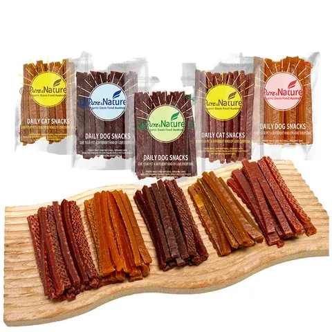 Proteinreiche Trockenfleisch-Sticks für Hunde