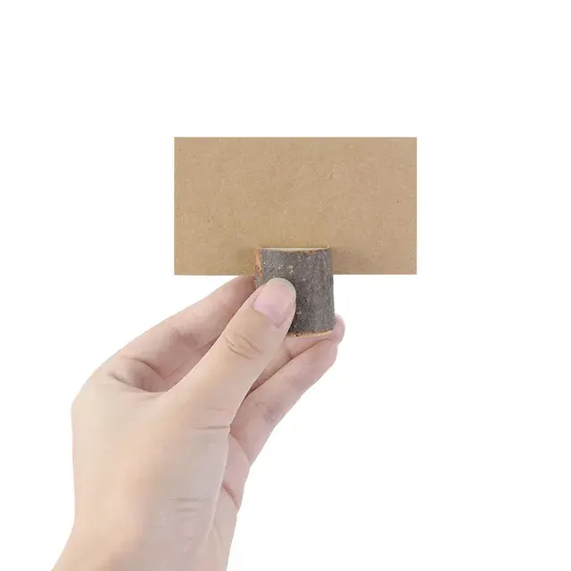 Wooden Table Card Holder 4