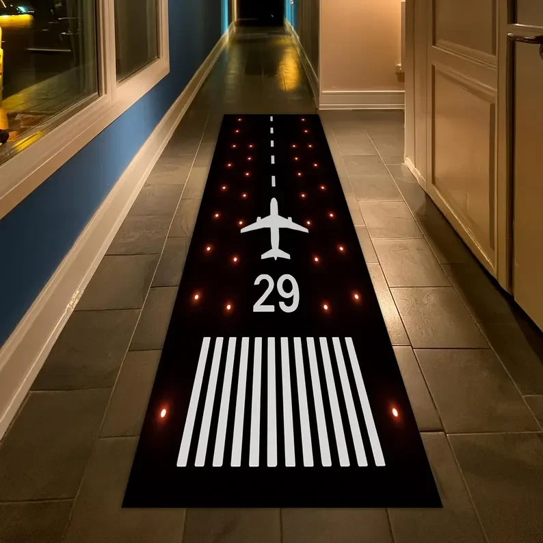 Runway Teppich Luftfahrt Flughafen Track Design Wohnzimmer Schlafzimmer 2